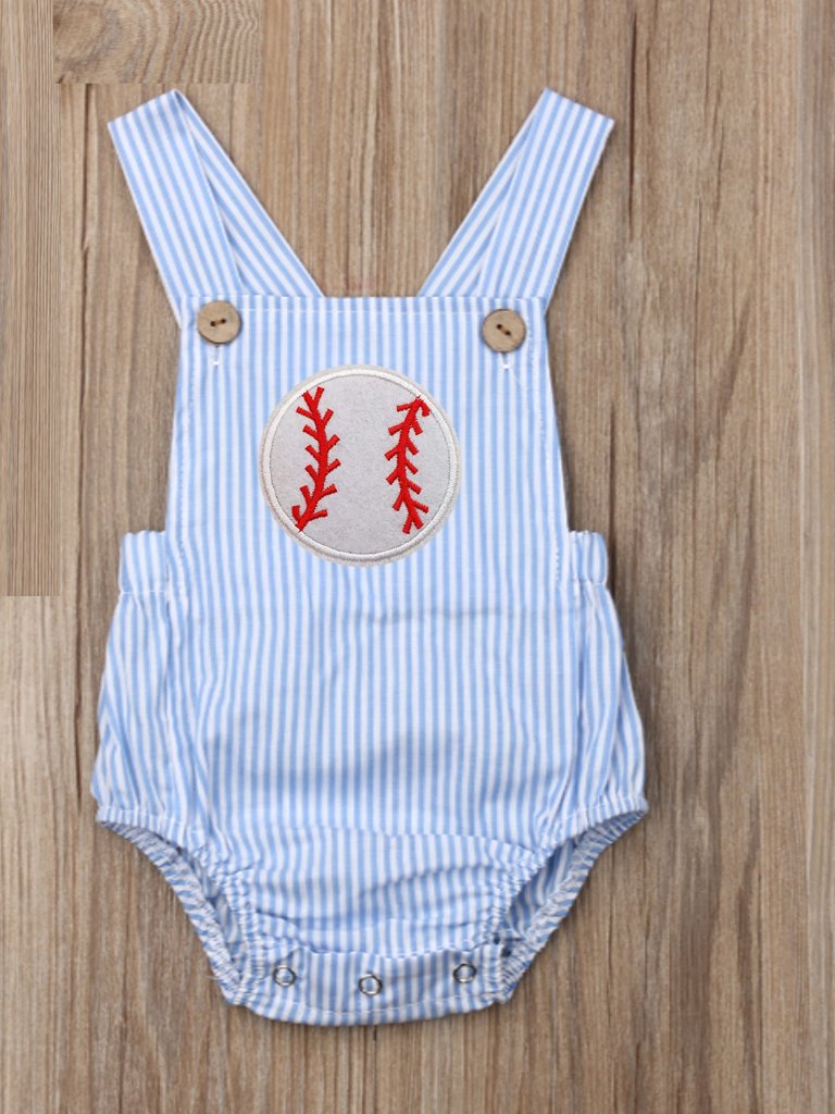 Baseball Boy Romper Smash Birthday Outfit Clothes Baseball Bodysuit Jumpsuit